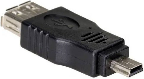 Akyga USB Adapter AK-AD-07 Schwarz USB-A auf Micro-USB - Bild 1