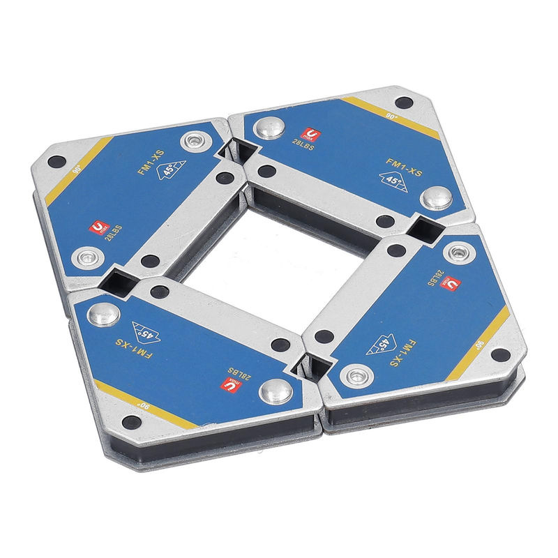 Kkmoon Magnetischer Schweißfixierer Set, 4 Stück Mehrwinkel-Magnet-Schweißpositionierer in 45, 90 und 135 Grad, bunt, aus Stahl - Bild 4