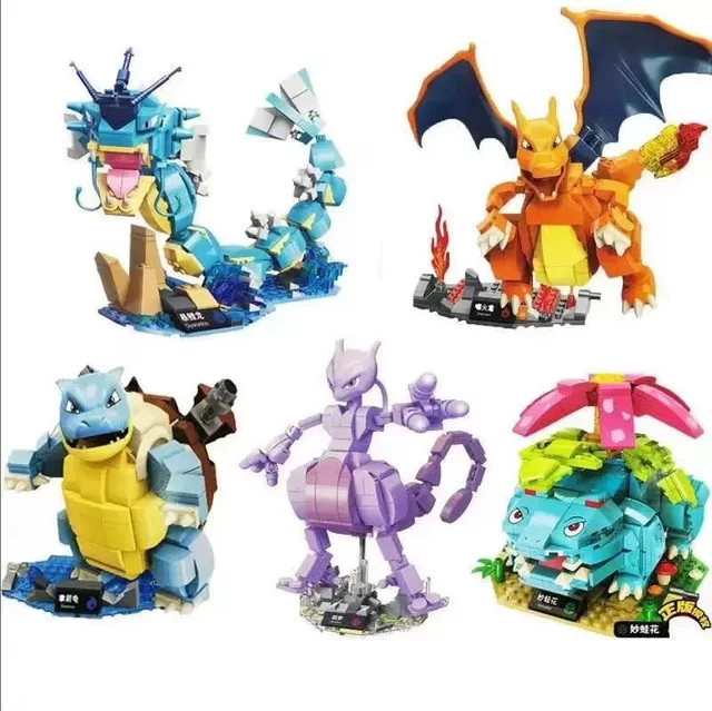 Keeppley Pokémon Pikachu Bulbasaur Bausteine, Modell, Bunt / Mehrfarbig - Bild 1