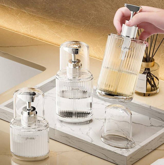 Nachfüllbares Flaschen-Set mit Doppelverschluss, 60/90/120 ml, Unisex - Bild 1