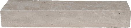 WOHNRAUSCH Blockstufe Tosca Cream aus Travertin in Beige, B: 35 cm, T: 100 cm, H: 15 cm - Bild 1