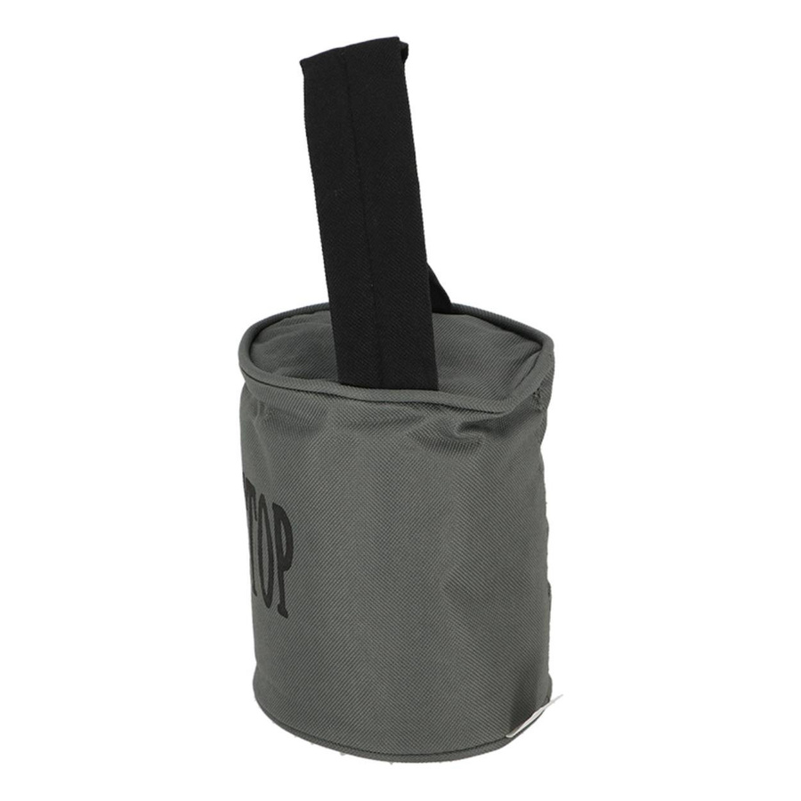 Esschert Design Türstopper mit Griff in Grau und Schwarz - Bild 3