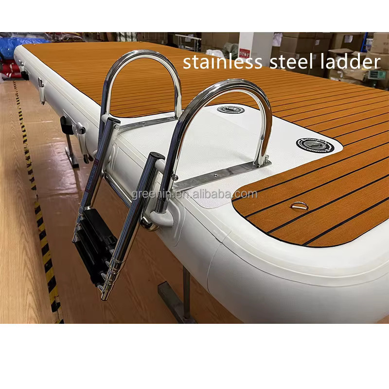 Hebei Rongyida Aufblasbare Motorboot-Dockplattform Sybrincolin in Grau - Bild 4