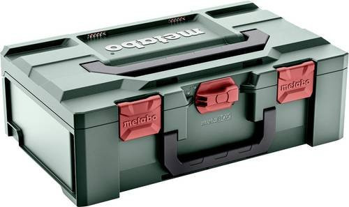 Metabo metaBOX 165L Maschinenkoffer aus Kunststoff in Grün/Rot, B: 29,6 cm, T: 49,6 cm, H: 16,5 cm - Bild 1