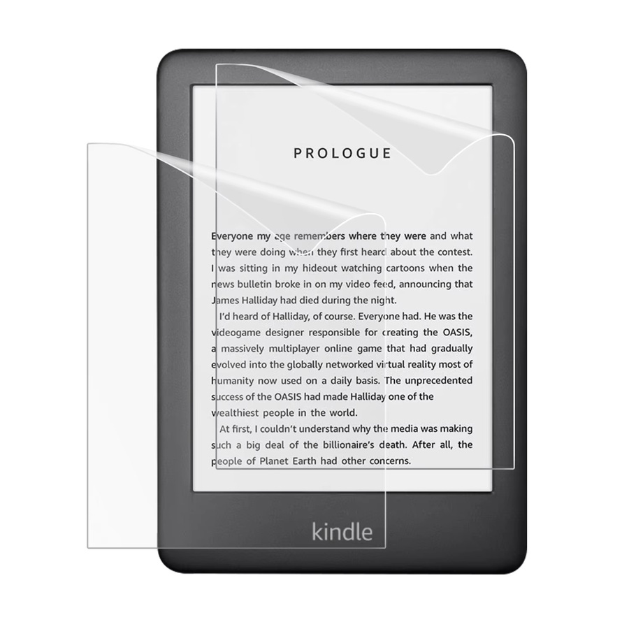 MoKo 2er-Pack blendfreie Displayschutzfolie für Kindle 6 Zoll (11. Generation 2024, 2022 und 10. Generation 2019), transparente PET-Folie mit vollständiger Abdeckung - Bild 2