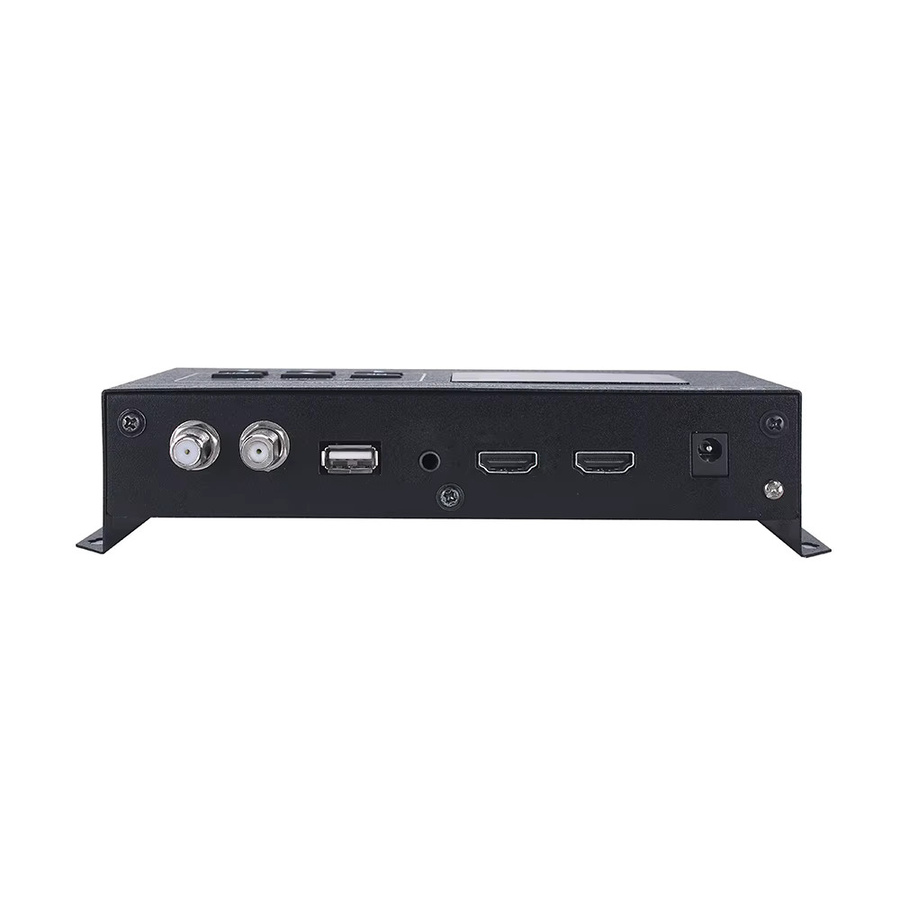 Tuoying 1-Kanal HD-Encoder-Modulator TDT-Modulator HDMI zu RF DVB-T ISDBT DVB-C DTV in Schwarz - Bild 2