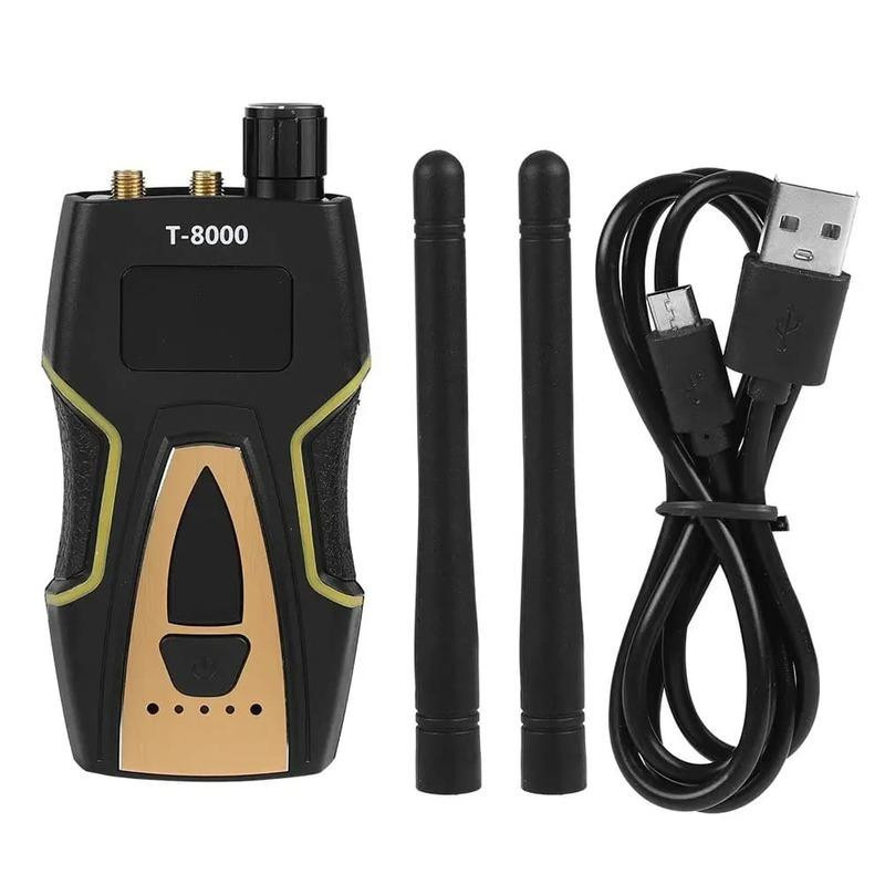 LS VISION T8000 Drahtloser HF-Signaldetektor für GPS und GSM zur Spionageabwehr und Abhörschutz in Silber - Bild 4