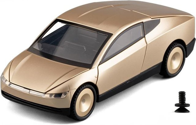 Linyi toy car Cybercab Robotaxi, Modellauto, 1:32, Metall, Sound und Licht, ab 18 Jahren - Bild 1