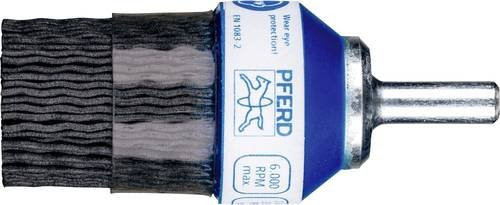 PFERD TOOLS COMPOSITE Pinselbürste PBUPR in Blau mit Keramik-Filament, Korn 120, Durchmesser: 38 mm, Schaft-Durchmesser: 6 mm - Bild 1