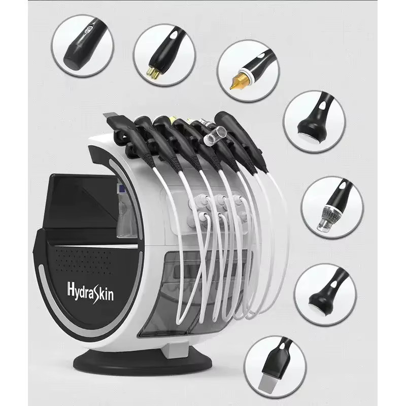 OUCEY 7 in 1 Hydro-Gesichtspflegemaschine mit Gesichtsanalyse, Schwarz - Bild 5