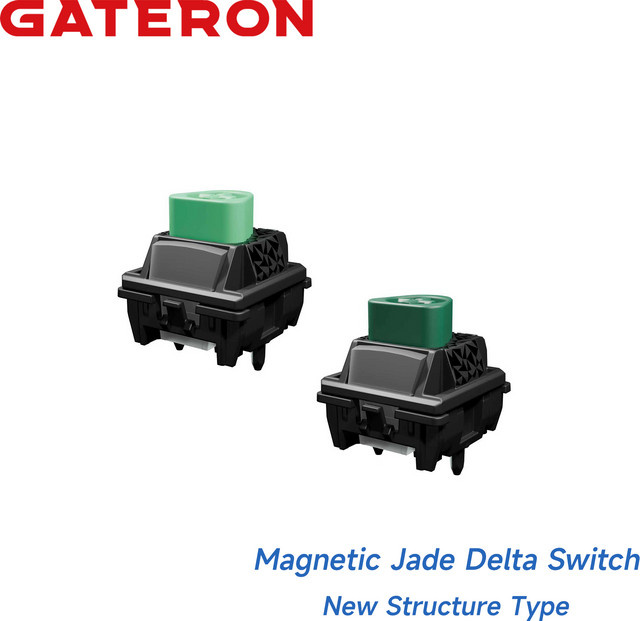Gateron Jade Delta Magnetische Schalter, Linear, Hall-Effekt für Gaming-Tastaturen - Bild 1