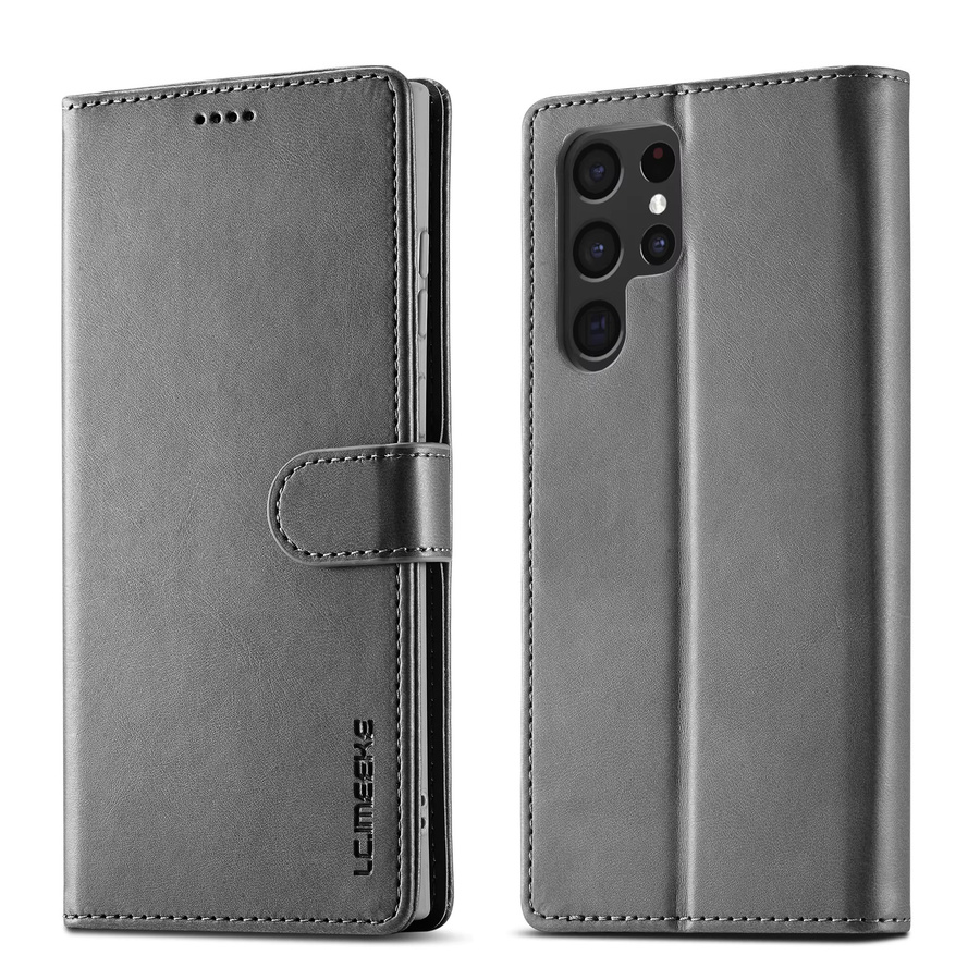 Business Ledertasche Wallet Card Holder Cover für Samsung Galaxy S26 Ultra S24 S23 FE S22 S21 S20 S10 S9 Plus Note 20 10 Plus Flip in Schwarz - Bild 7