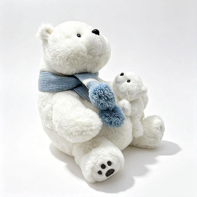 Yiran toy Schildkröten-Mutter und Kind Serie Plüschtier, 28cm, ab 0 Jahren - Bild 1