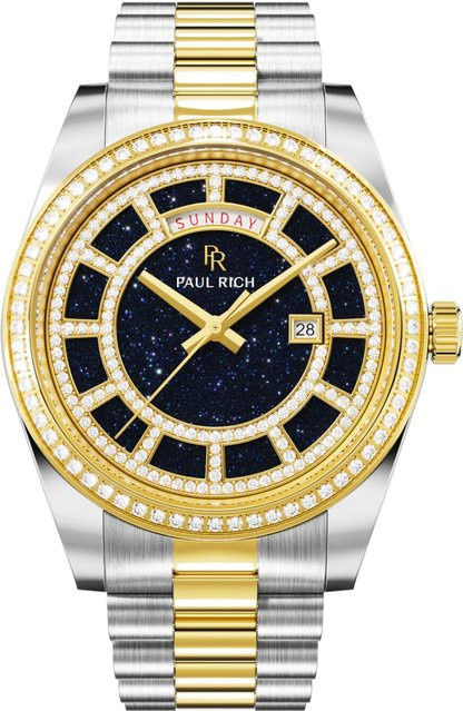 Paul Rich Armbanduhr, Quarz, Edelstahl, Blau, 40 mm, Herren - Bild 1