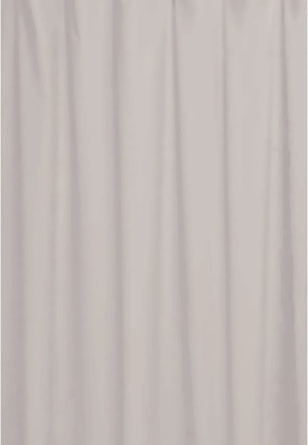 Euroshowers Duschvorhang aus Polyester mit Metallösen und 12 Ringen, wasserdicht und antibakteriell, B: 180 cm, H: 200 cm - Bild 1