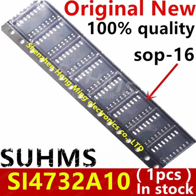 SUHMS SI4732-A10-GS SOP-16 integrierter Schaltkreis in Schwarz - Bild 1