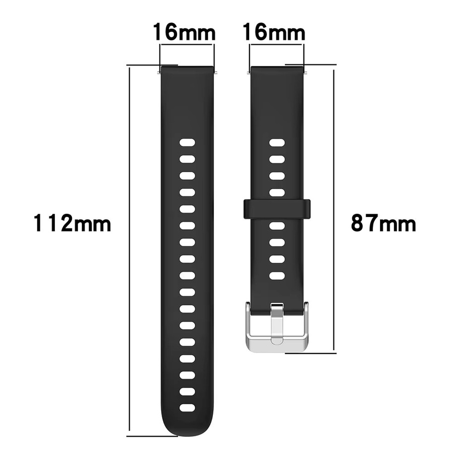 Huawei Uhrenarmband Silikon, Weiß, Huawei Uhr Fit Mini, Huawei Band B6, Huawei Band B3 - Bild 4
