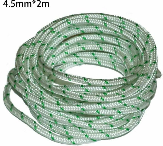 Vibratite Nylon Starterseil für Seilzugstarter, Durchmesser: 4,5 mm, Länge: 2 m, Ersatzteil für Rasenmäher, Kettensägen und Laubbläser - Bild 1