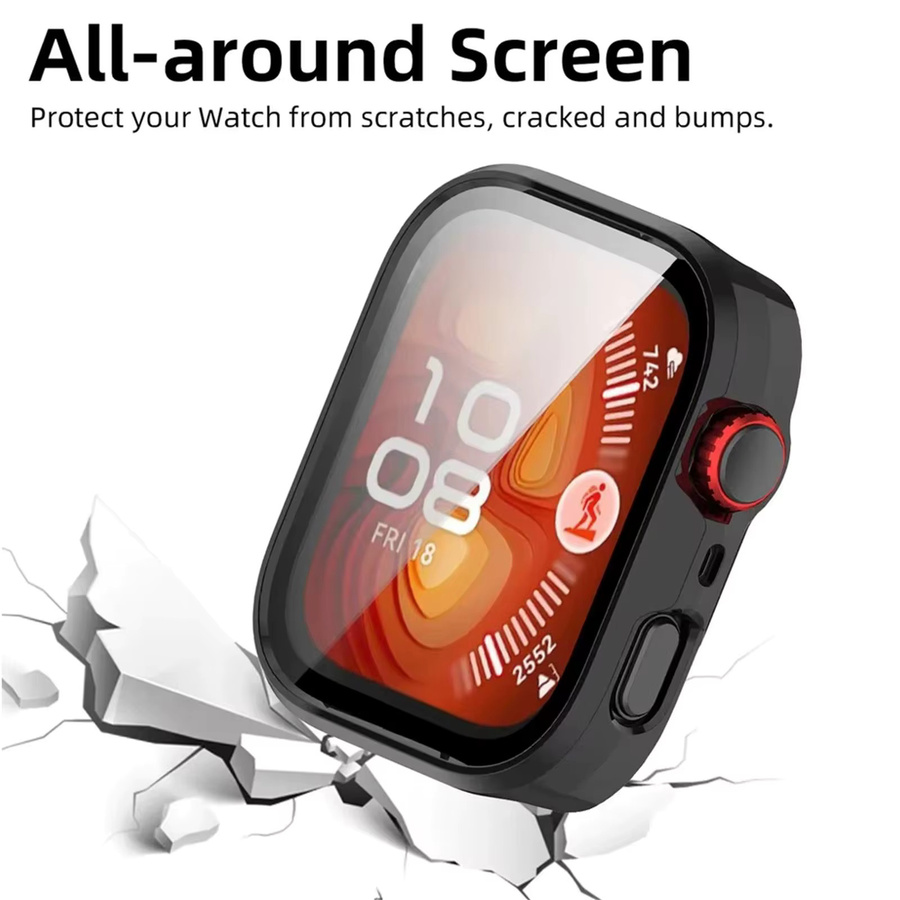 Displayschutz für Huawei Watch Fit 5 Pro, Kunststoff, Silber - Bild 2