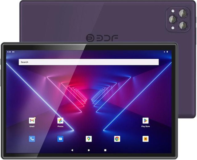 BDF 2026 P50 Tablet-PC mit 10,1 Zoll Display, Android 13, 8GB RAM, 256GB Speicher, Wi-Fi und 4G LTE, Violett - Bild 1