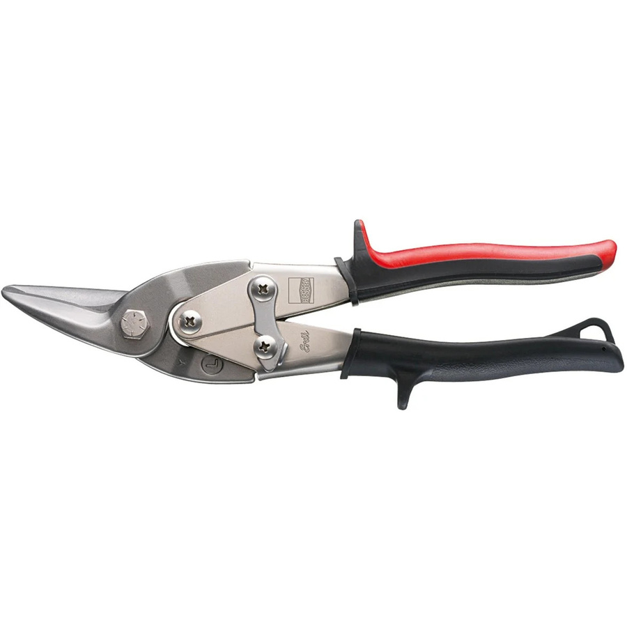 Bessey Figurenschere D16L linksschneidend in Schwarz-Rot mit Edelstahlklingen, Länge: 240 mm - Bild 2