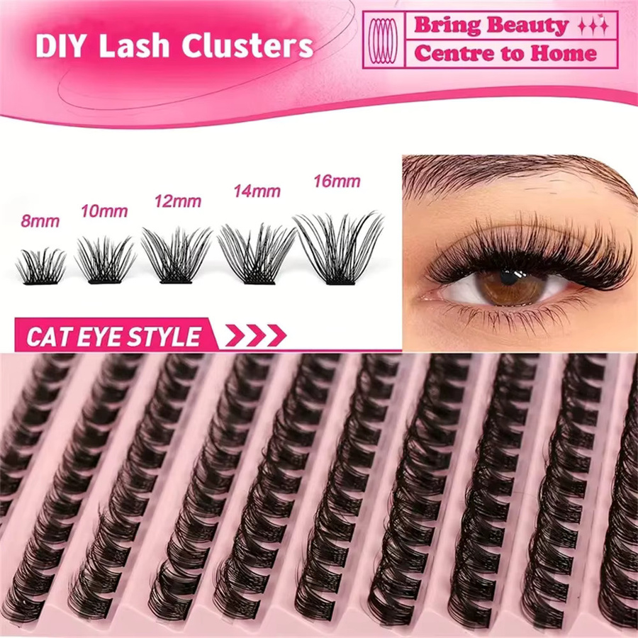 LIMEIKAI D Curl Wimpernverlängerung, Black, 120 Stück, Unisex - Bild 2