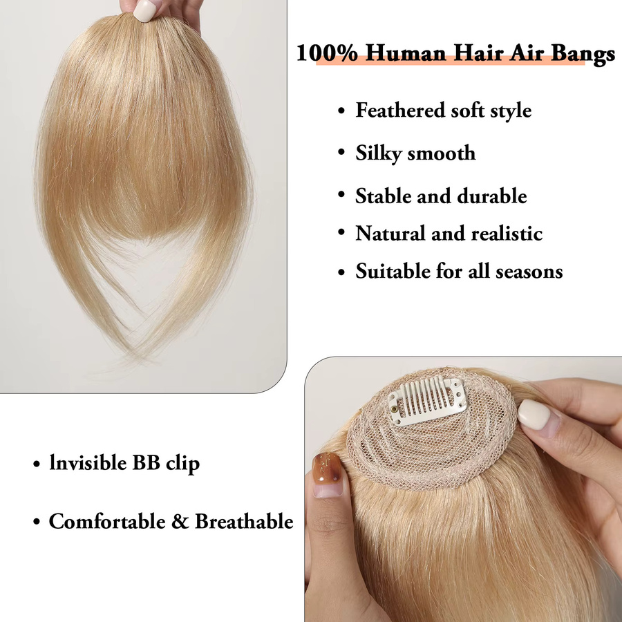 HAIRCUBE Clip-in-Pony, 100 % Echthaar, blond, Damen - Bild 3