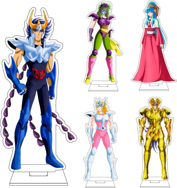Bandai Saint Seiya Acryl-Figur Ständerfigur, 16cm - Bild 1
