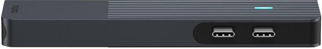 Rapoo USB-C Multiport Adapter UCM-2003 7in1 in Grau mit HDMI 4K UHD, USB-A und USB-C Anschlüssen - Bild 1