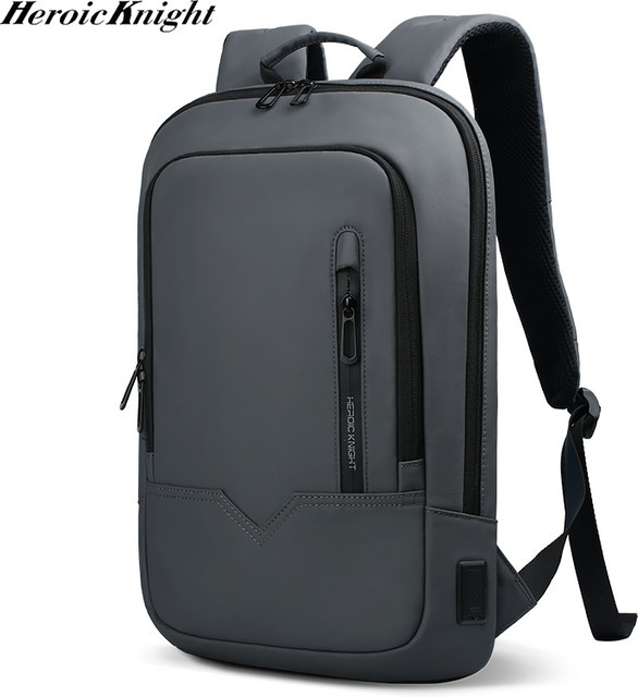Heroic Knight Laptop-Arbeitsrucksack für Herren, wasserdicht und multifunktional, Schwarz, passend für 15,6 bis 17 Zoll - Bild 1