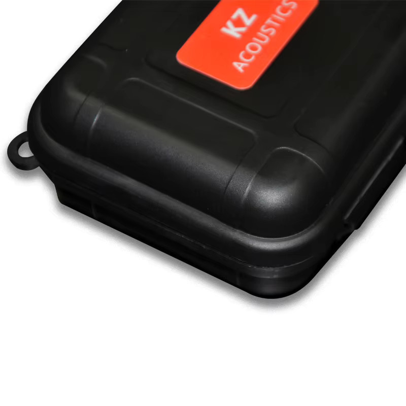 KZ PP Tasche Schutzhülle für High End Kopfhörer in Schwarz mit kompressiver Dämpfung gegen Stürze und Fallschutz - Bild 3