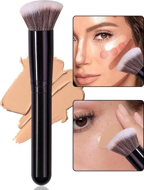 KOSSHOW Flachkopf-Grundierung Concealer-Pinselset, Unisex - Bild 1
