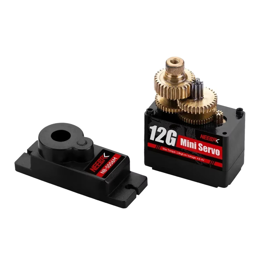 NEEBRC Digitaler Servo, mit Metallgetriebe, 12g, für RC Auto, Crawler, Hubschrauber, Flugzeug, Boot - Bild 3