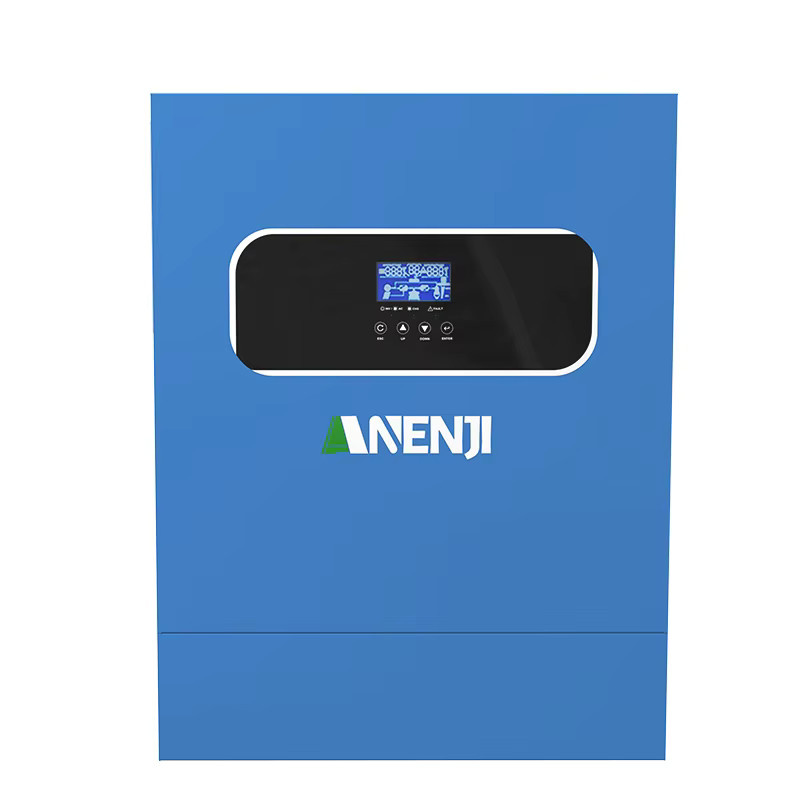 ANENJI Hybrid Solar Inverter 11KW mit Dual PV Eingang, Reine Sinus Welle, 48V 230V, MPPT Solar Ladegerät, Blau - Bild 5