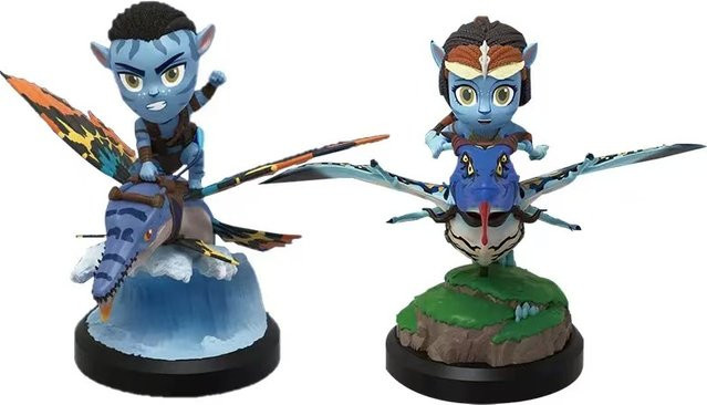 bilibili Avatar 2 Neytiri & Jake Sully, PVC-Figurenmodell, 12 cm - Bild 1