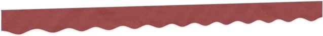 vidaXL Markisenvolant aus Polyester in Burgunderrot, Breite: 3 m - Bild 1