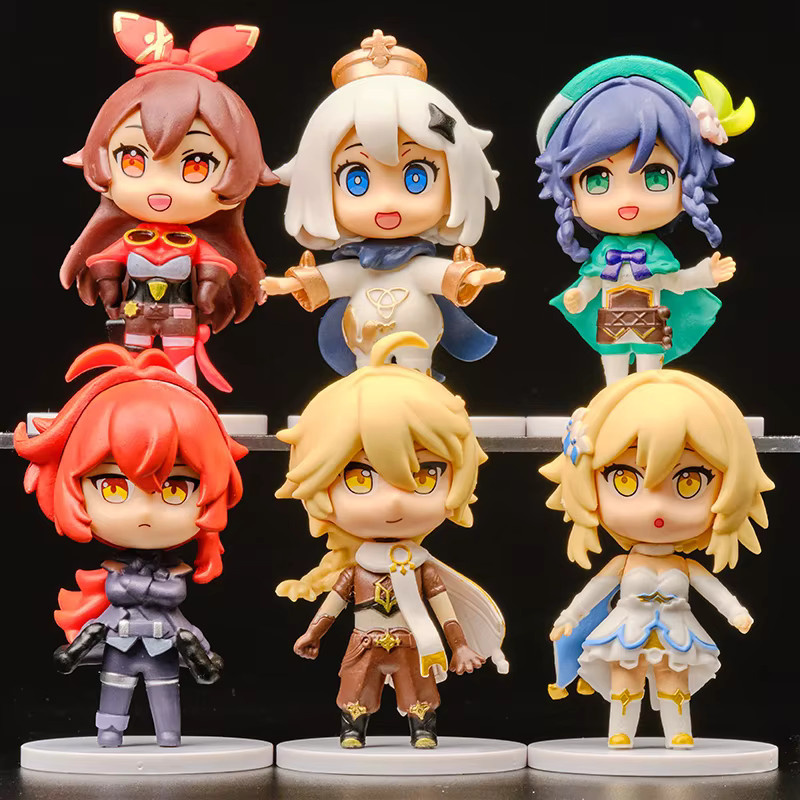 Bandai Genshin Impact Anime Figur, 6-teiliges Set, ab 18 Jahren - Bild 4