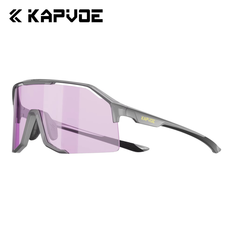 KAPVOE Sportsonnenbrille, Unisex, Vollrand, Kunststoff, Wrap - Bild 2