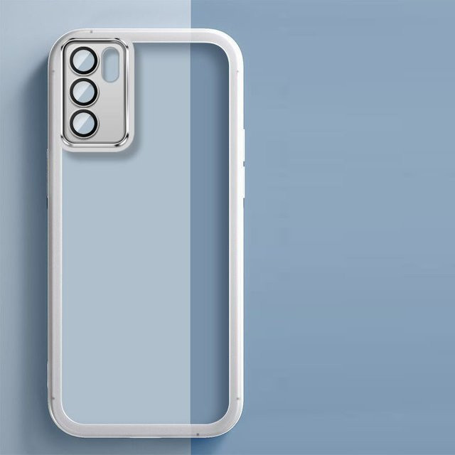 Stoßfeste Silikon Schutzhülle für OPPO A54S, A16, A55 5G, A54 4G, A16S, A56 und A55 in Transparent - Bild 1