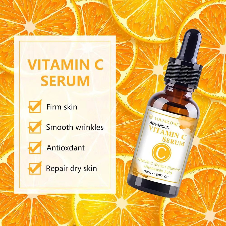 YOUNGCOME Vitamin C Serum, 50 ml, Hyaluronsäure, Unisex - Bild 2