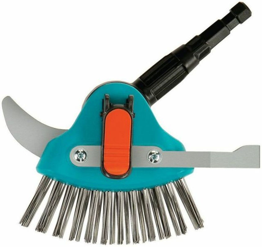 Gardena Combisystem 3-in-1 Fugenreiniger mit Edelstahlmesser, silberfarben/bunt, H x B x T: 16,5 x 5,5 x 16,5 cm - Bild 5