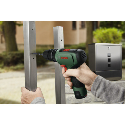 Bosch Home and Garden EasyImpact 1200 Akku-Schlagbohrschrauber 12V mit 2 Akkupacks, Ladegerät und Zubehör in Grün/Schwarz - Bild 2