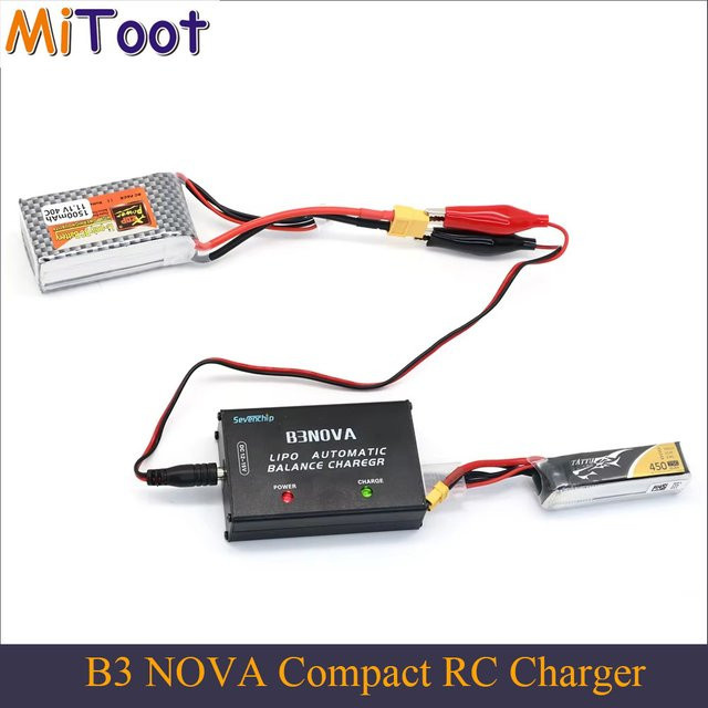 Mitoot IMAX B3 NOVA 15W Kompakt-Ladegerät für 2S 3S Lipo-Akkus in Schwarz - Bild 1