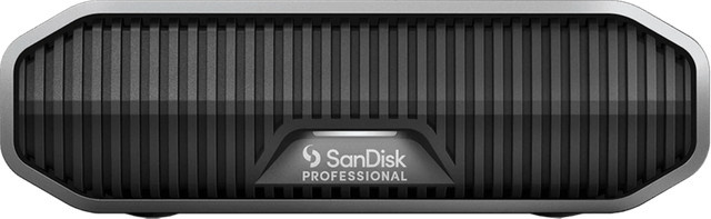SanDisk Professional G-DRIVE Externe Festplatte 8 TB Schwarz mit USB-C und Thunderbolt Anschluss - Bild 1