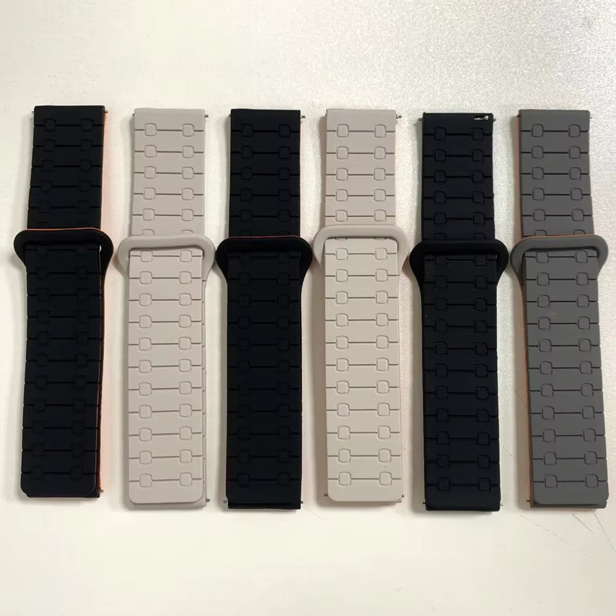Xiaomi Uhrenarmband Silikon, 22 mm, Schwarz - Bild 4