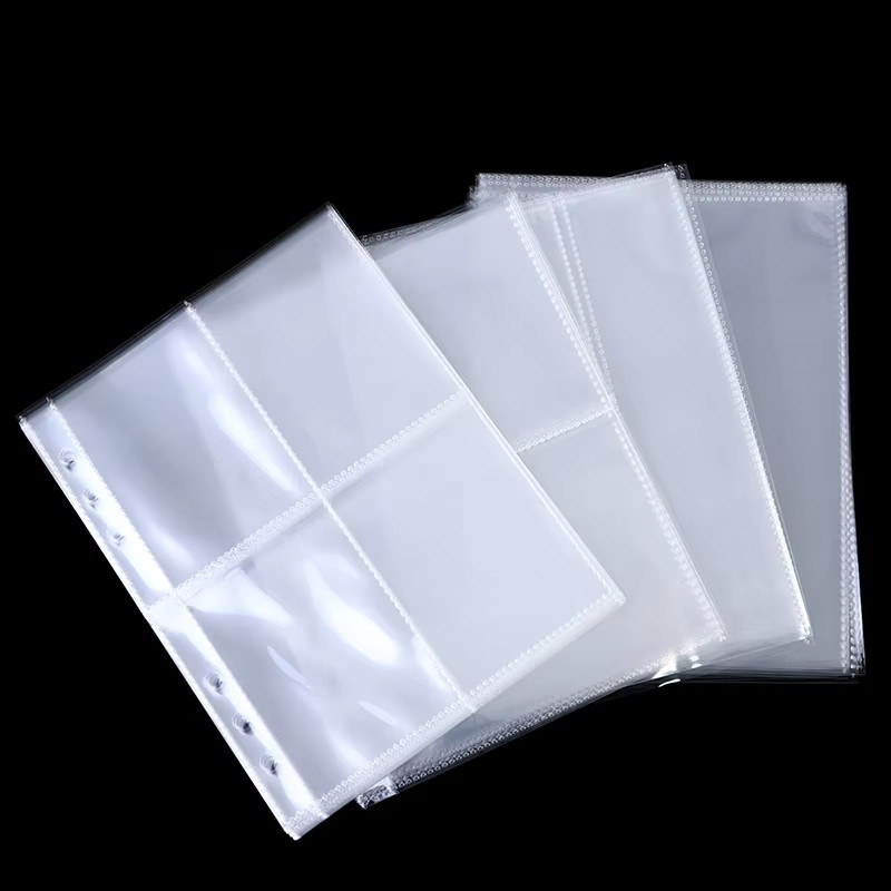 KOQZM 10er Paket transparente A5 Fotoalbum Innenhüllen aus Kunststoff für Kpop Lomo Karten und Fotokarten - Bild 3