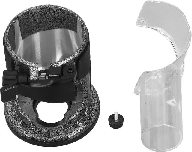 Qiilu Einstellbare Trimmmaschinen-Basis aus Aluminiumlegierung mit Staubabsaug-Abdeckung - Bild 1