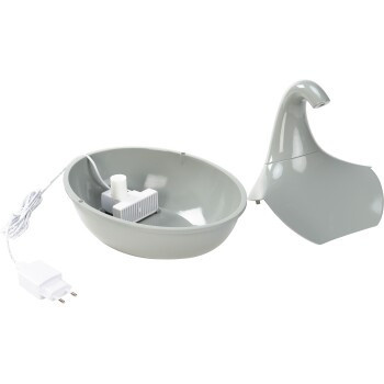 AniOne Trinkbrunnen Wave grau mit 1,8 l Füllmenge - Bild 2