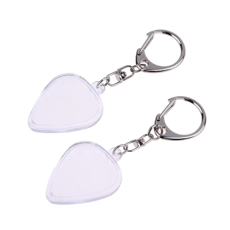 Velishy Schlüsselanhänger, Gitarre Pick Sammlung Box, Transparent, Unisex - Bild 2