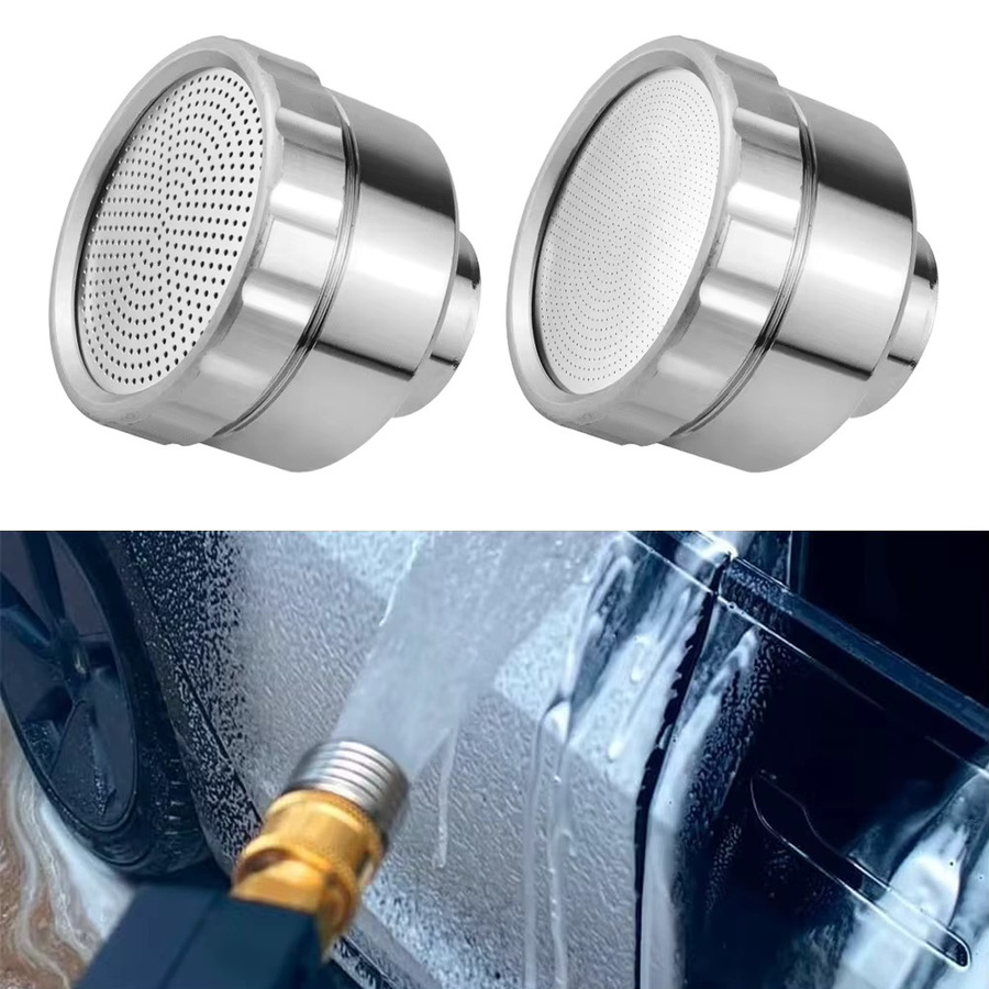 Vibratite Bewässerungssprinklerkopf mit 2000/400 Mesh und Schnellanschluss aus Edelstahl in Silber - Bild 4